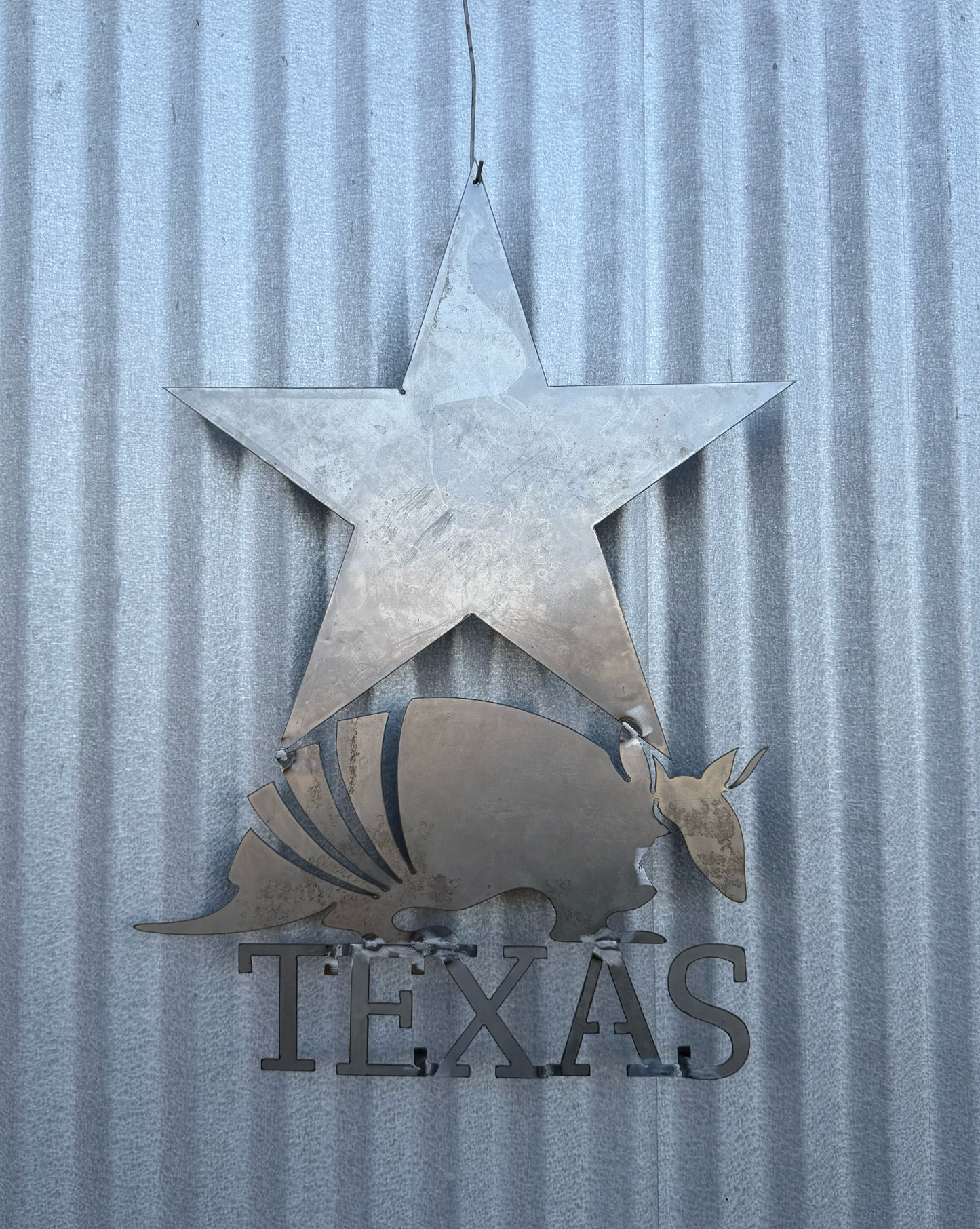 TEXAS Star Dillo Sign