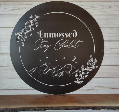 Custom Metal Business Logo Sign