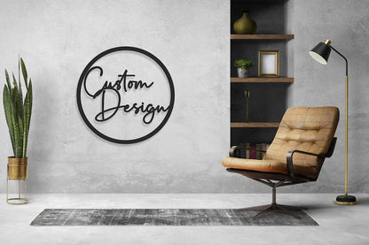Custom Metal Sign, Metal Wall Art, Metal Sign Hanging